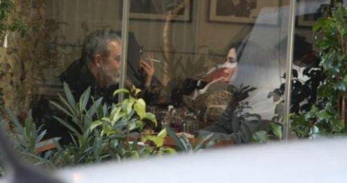 Pelin Batu Orhan Alkaya'yla yemekte  - Resim 6