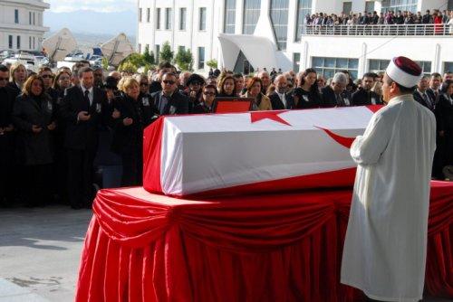 Rauf Denktaş'ın cenaze töreni
