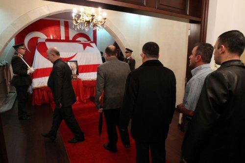 Rauf Denktaş'ın cenaze töreni