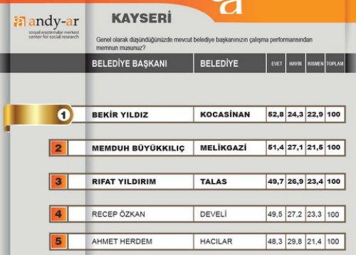 2012 Ocak- Yerel yönetimler araştırması