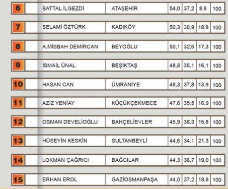 2012 Ocak- Yerel yönetimler araştırması