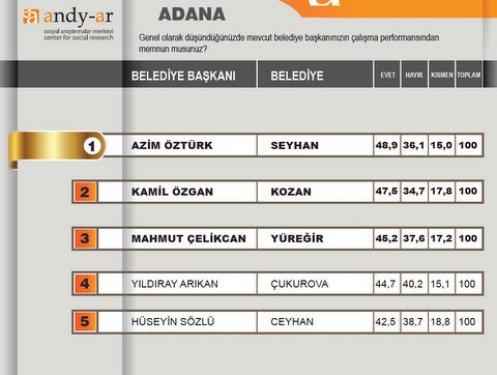 2012 Ocak- Yerel yönetimler araştırması
