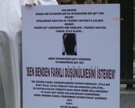 Polisi alarma geçiren tek kişilik eylem - Resim 9