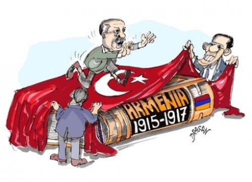 Fransa'ya tepki karikatürleri - Resim 9