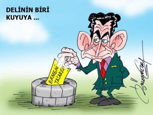 Fransa'ya tepki karikatürleri - Resim 7