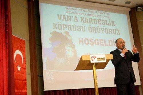 Van'a kardeşlik köprüsü örüldü - Resim 6