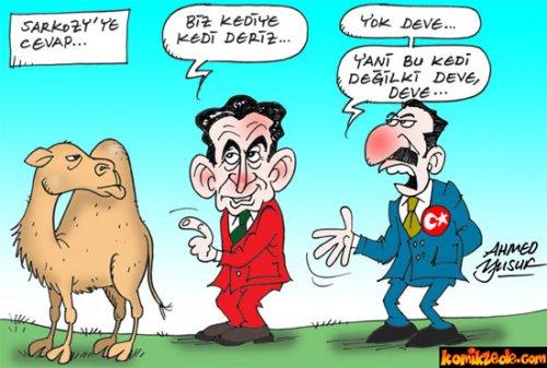 Fransa'ya tepki karikatürleri - Resim 2