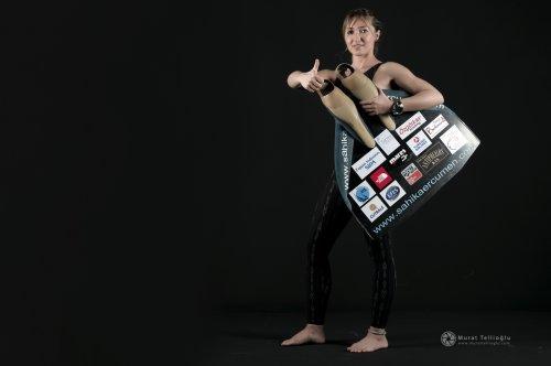 Dünya Serbest Dalış Şampiyonu Şahika Ercümen