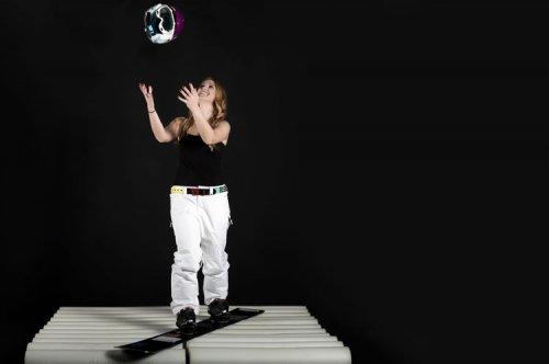 Türkiye'nin Snowboard Kraliçesi Çiçek Güney