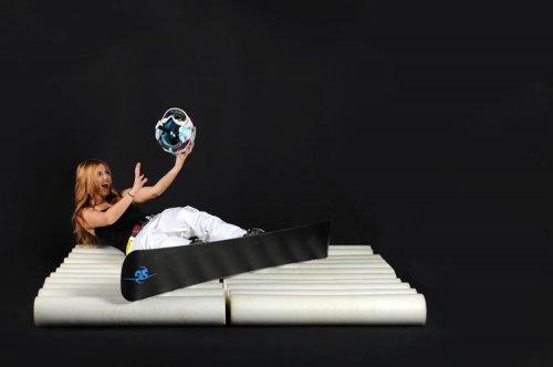 Türkiye'nin Snowboard Kraliçesi Çiçek Güney