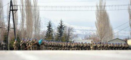 Sözleşmeli erlerin eğitiminden kareler