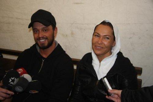 Hülya Avşar ve Murat Boz tenis maçı yaptı - Resim 2