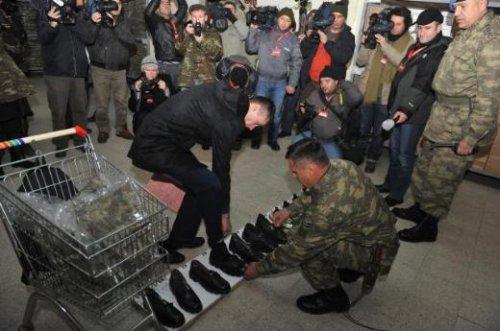 Sözleşmeli erlerin eğitiminden kareler