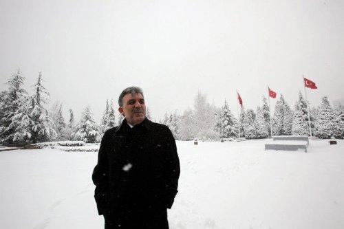 Kar altındaki Çakaya Köşkü'nden çok özel 30 kare - Resim 22
