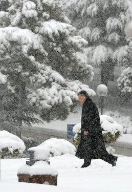 Kar altındaki Çakaya Köşkü'nden çok özel 30 kare - Resim 23