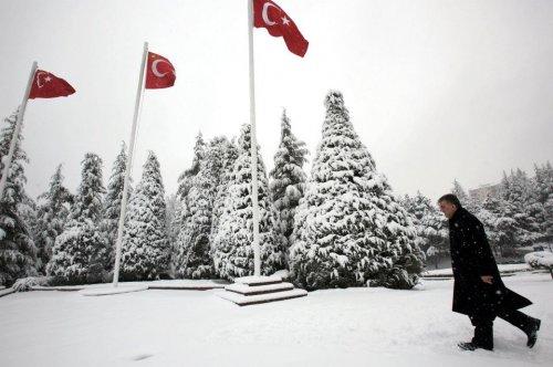 Kar altındaki Çakaya Köşkü'nden çok özel 30 kare - Resim 14