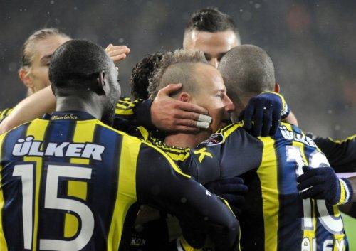 Fenerbahçe - Mersin İdman Yurdu maçından kareler