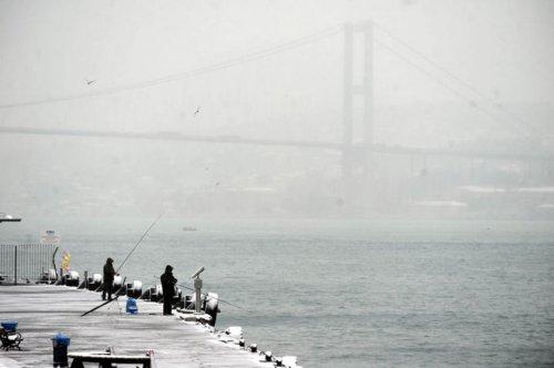 Gece yağan kar İstanbul'u bu hale soktu - Resim 40
