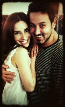 Metin Arolat sultanlarla poz verdi