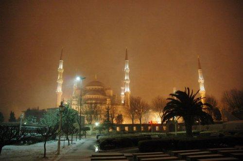 Gece yağan kar İstanbul'u bu hale soktu - Resim 1