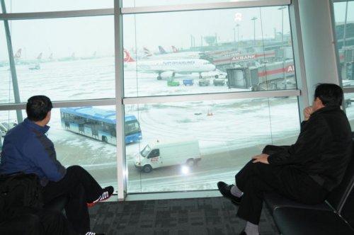 Gece yağan kar İstanbul'u bu hale soktu - Resim 37