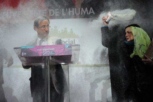 Sarkozy'nin rakibine unlu saldırı 