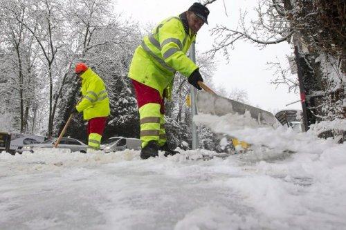 Fotoğraflarla: Avrupa kar altında - Resim 34