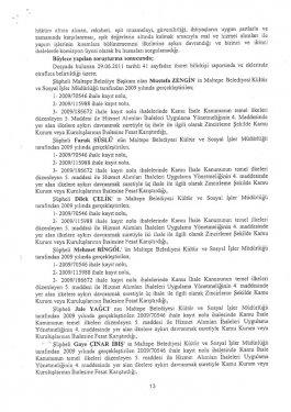 Maltepe Belediye Başkanı ve Yardımcıları için hazırlanan iddianame - Resim 12