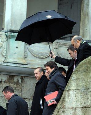 Erdoğan Cuma'yı İstanbul'da kıldı