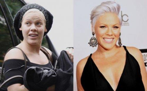 Yıldızların makyajsız halleri