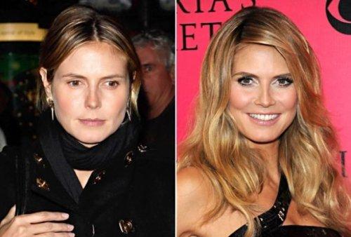 Yıldızların makyajsız halleri