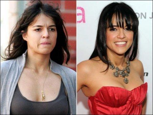 Yıldızların makyajsız halleri