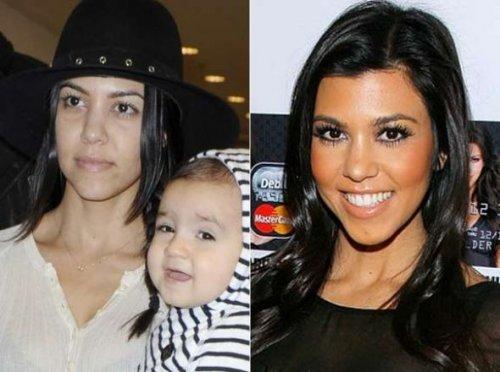 Yıldızların makyajsız halleri