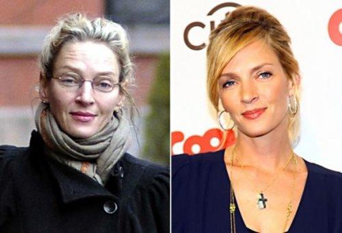 Yıldızların makyajsız halleri