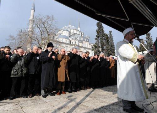 Erdoğan Yılmaz Öztuna'nın cenazesinde