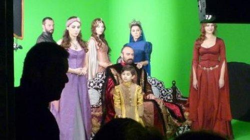 Muhteşem Yüzyıl'ın kamera arkası	