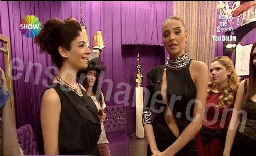 Özge ve Ivana'nın çok konuşulacak dekolteleri