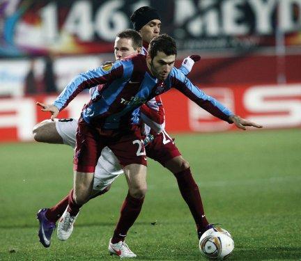 Trabzonspor - PSV Eindhoven maçından kareler