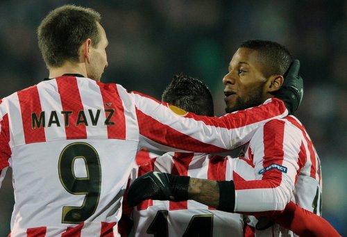 Trabzonspor - PSV Eindhoven maçından kareler