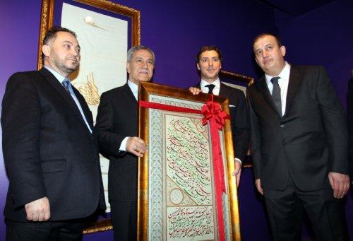 Mehmet Çebi'nin Hüsn-ü Hat sergisi açıldı - Resim 6