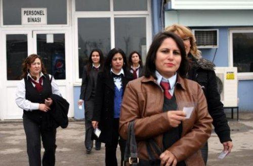 Adana'da otobüsleri kadınlar kullanıyor - Resim 13