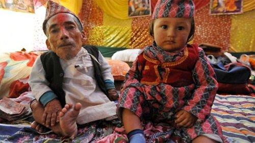 Dünyanın en kısa erkeği Çandra Bahadur Dangi
