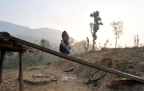 Dünyanın en kısa erkeği Çandra Bahadur Dangi