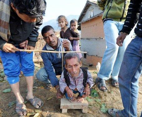 Dünyanın en kısa erkeği Çandra Bahadur Dangi
