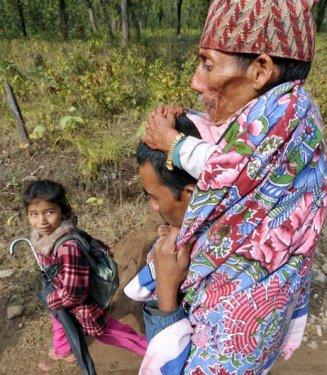 Dünyanın en kısa erkeği Çandra Bahadur Dangi