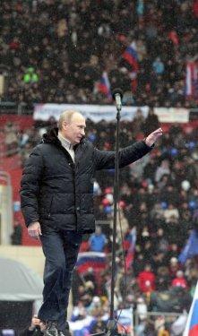 Putin'den gövde gösterisi