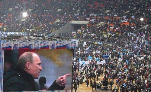 Putin'den gövde gösterisi