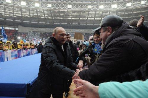 Putin'den gövde gösterisi