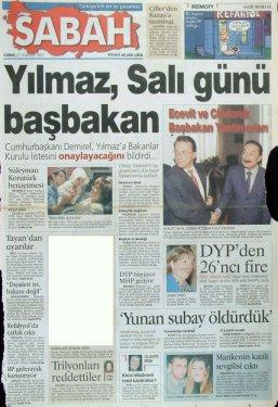 15 yıl önceki 28 Şubat manşetleri