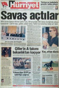 15 yıl önceki 28 Şubat manşetleri